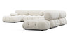 Bellini Large Sectional - White Boucle - Image 2