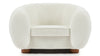 Snow - Snow - Snow Chair, White Sherpa - Image 1