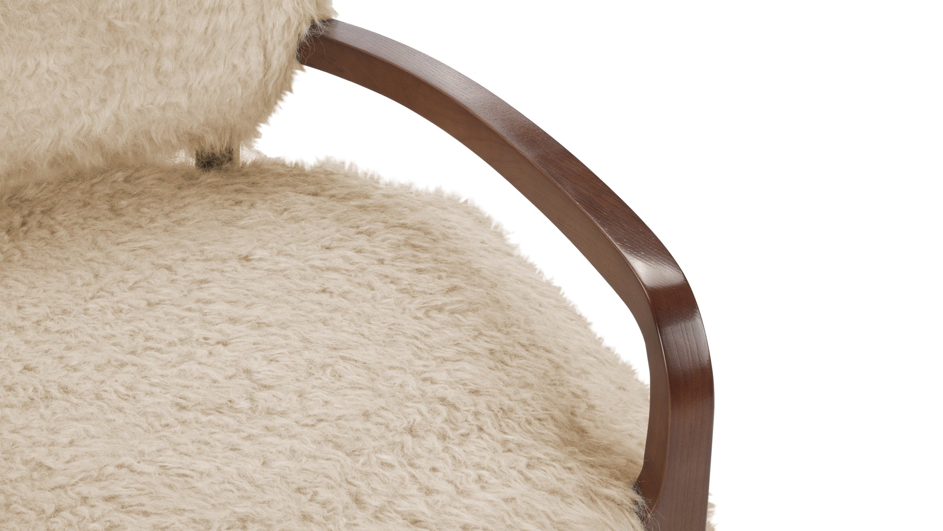 CabanaAlmond Long Hair Sherpa