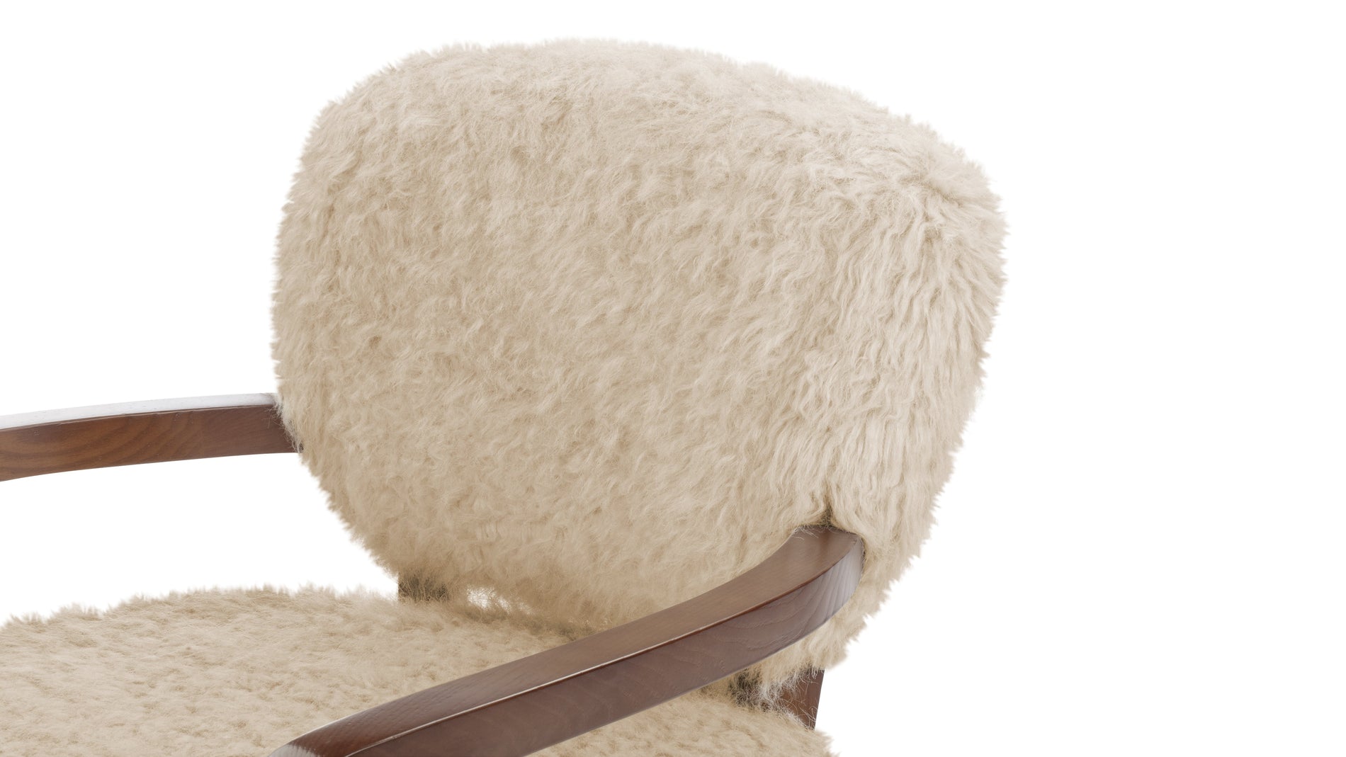 CabanaAlmond Long Hair Sherpa