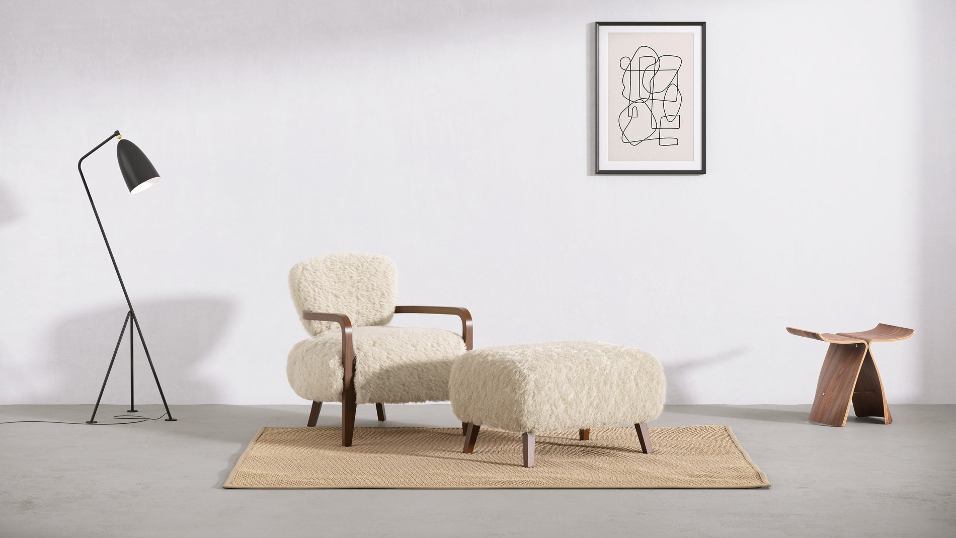 CabanaAlmond Long Hair Sherpa