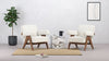 Jeanneret Lounge Chair - Cream Linen - Image 7
