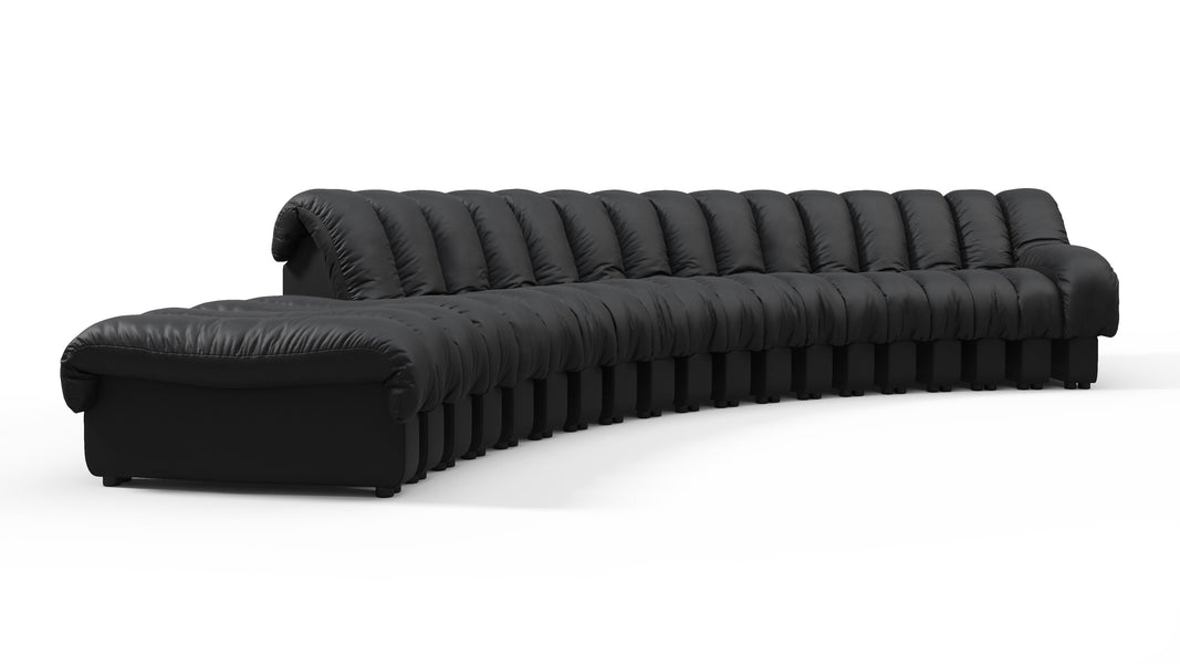 DS 600Black Vegan Leather
