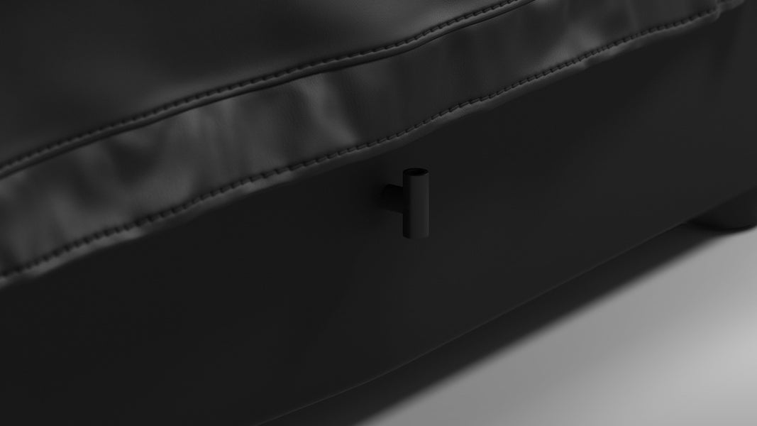 DS 600Black Vegan Leather