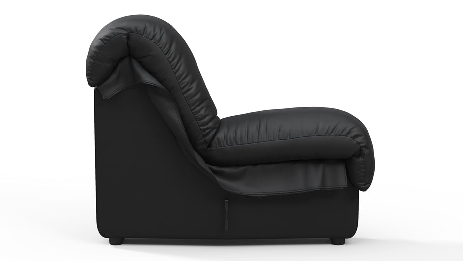 DS 600Black Vegan Leather