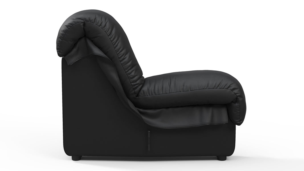 DS 600Black Vegan Leather