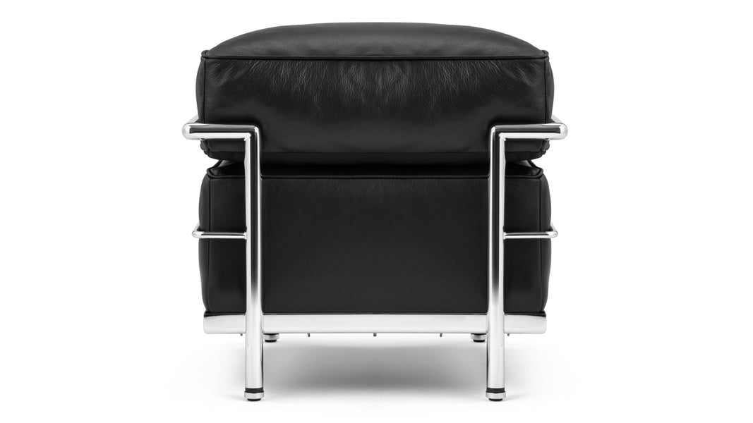 CorbusierMidnight Black Premium Leather