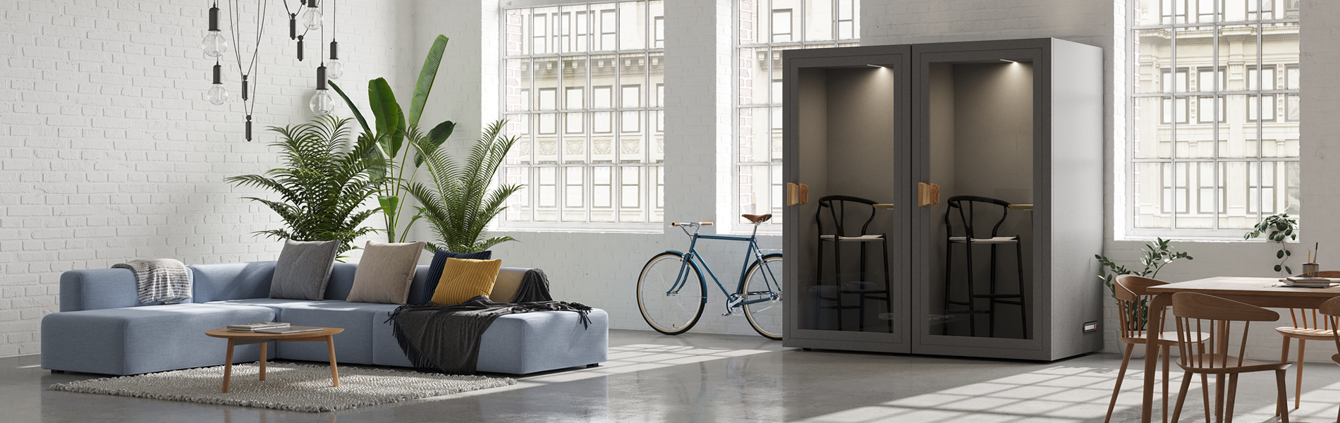 Verplaatsbare Stilte Booth