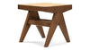 Jeanneret Low Stool - Walnut - Image 2