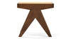 Jeanneret Low Stool - Walnut - Image 3
