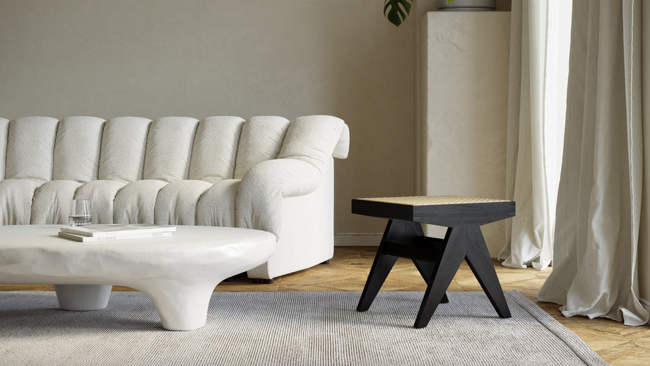 Sgabello basso JeanneretBlack