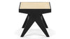 Jeanneret Low Stool - Black - Image 4