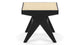 Jeanneret Low Stool - Black - Image 4