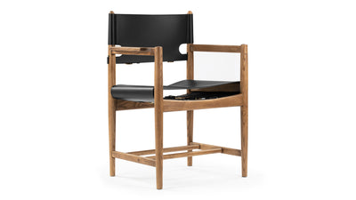 Aksel - Deep Black Vegan Leather - Image 2