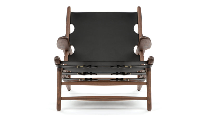 HuntingDeep Black Vegan Leather