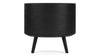 Felix - Felix - Felix Two Drawer Nightstand, Black Ash - Image 4