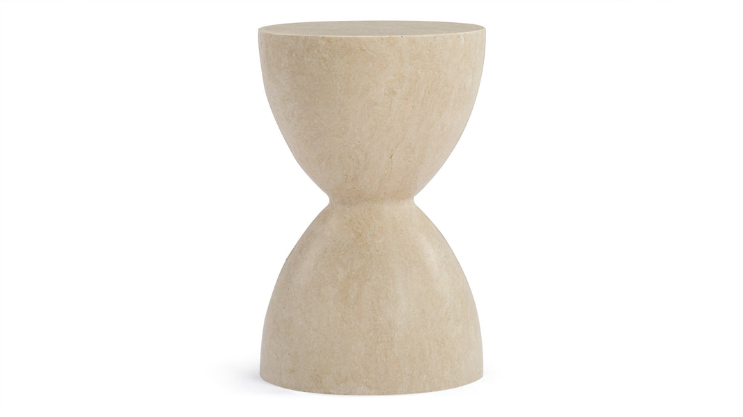 ApolloApollo - Apollo Side Table, Travertine