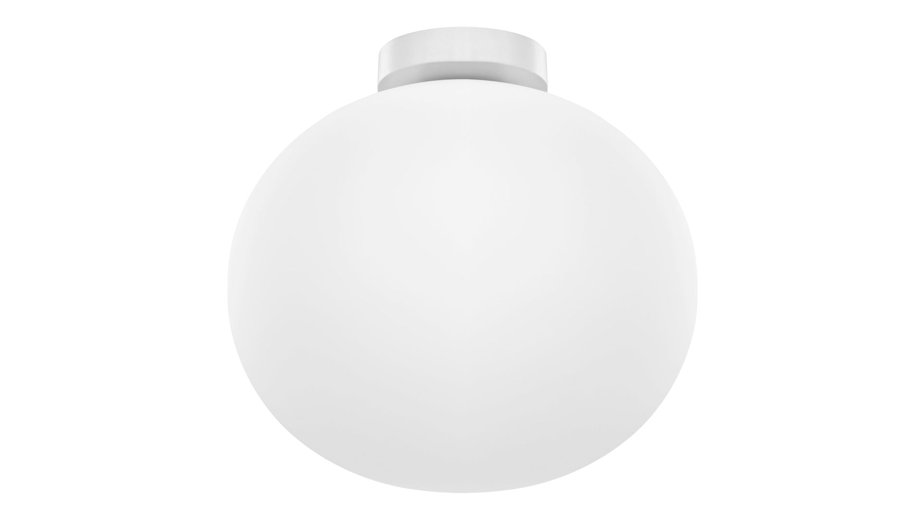 Glo BallGlo Ball - Glo Ball Decke Licht, gefrostetes Glas, klein