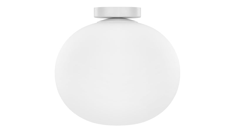 Glo BallGlo Ball - Glo Ball Decke Licht, gefrostetes Glas, klein