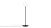 Glo Ball - Glo Ball - Glo Ball Floor Lamp, Frosted Glass, Black - Image 2