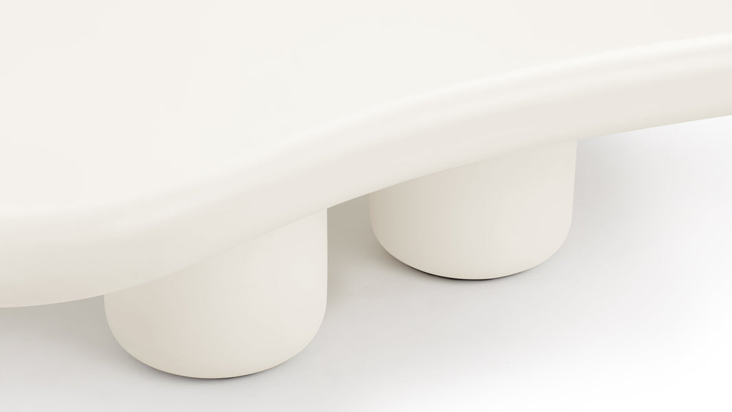 WaveWave - Wave Coffee Table, Ivory