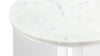 Gianni - Gianni - Gianni Side Table, White Marble - Image 6
