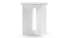 Gianni - Gianni - Gianni Side Table, White Marble - Image 2