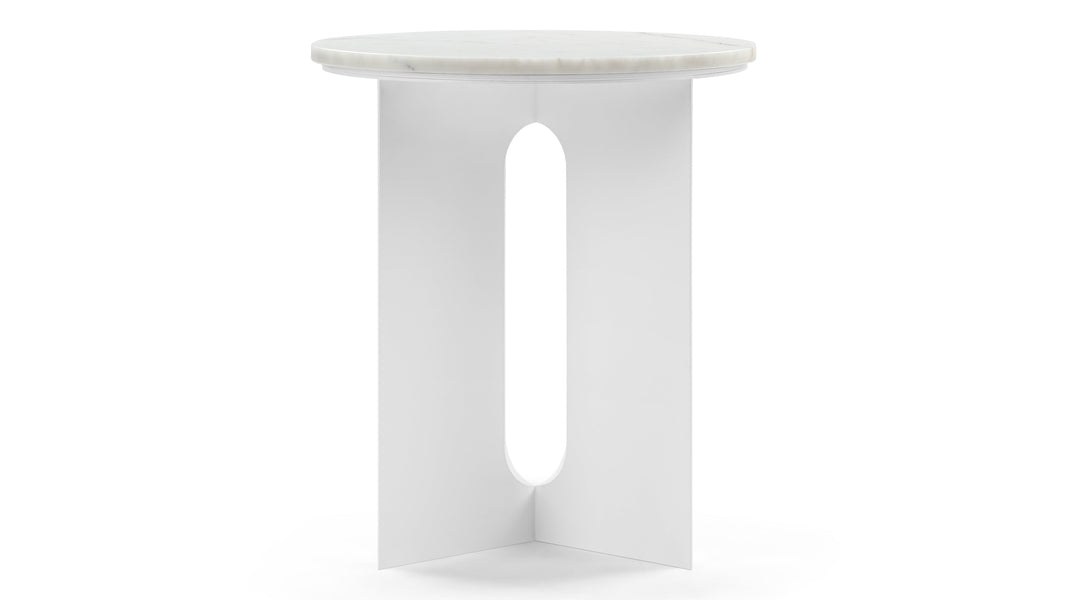 GianniGianni - Gianni Side Table, White Marble