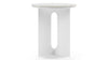 Gianni - Gianni - Gianni Side Table, White Marble - Image 3