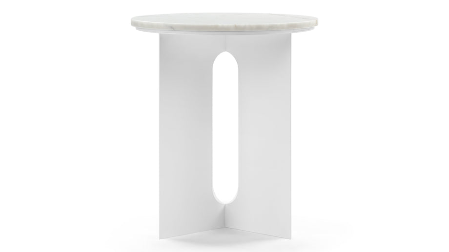 GianniGianni - Gianni Side Table, White Marble