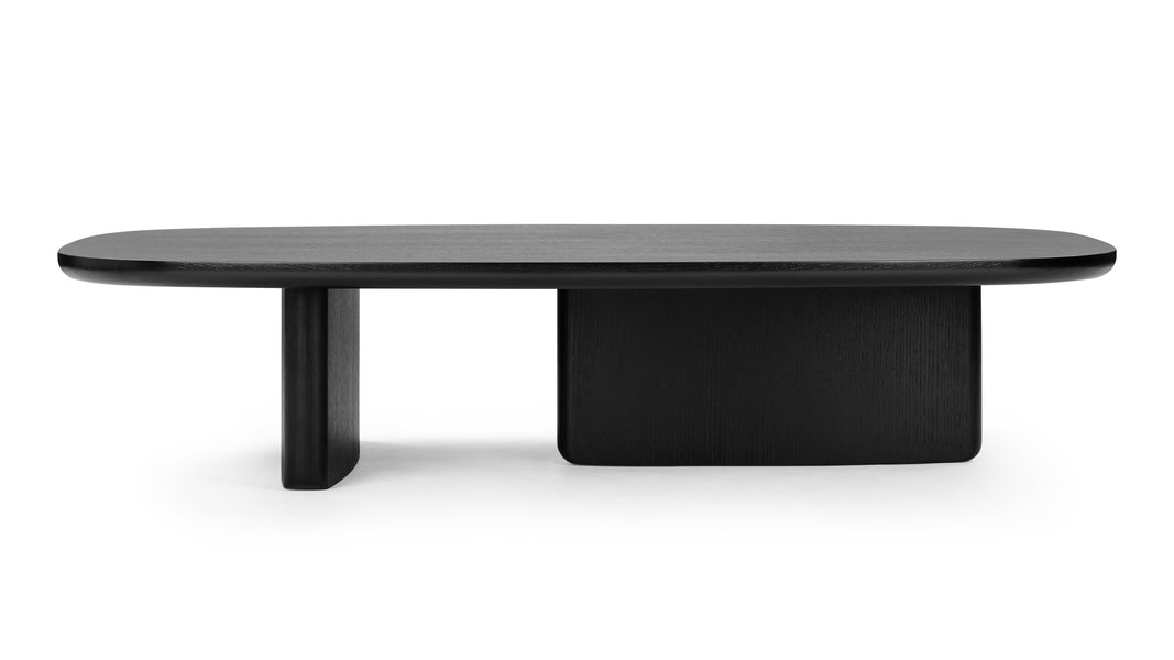 JinJin - Jin Coffee Table, Black Ash