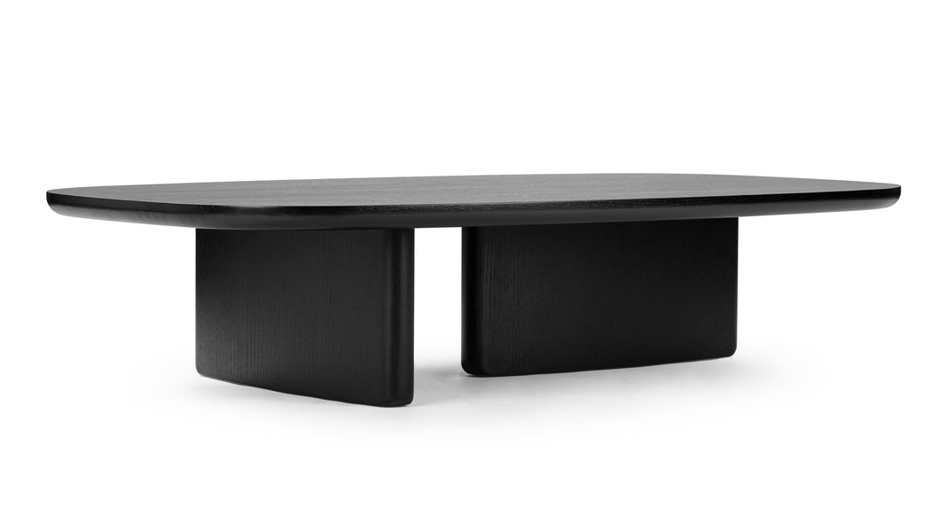 JinJin - Jin Coffee Table, Black Ash