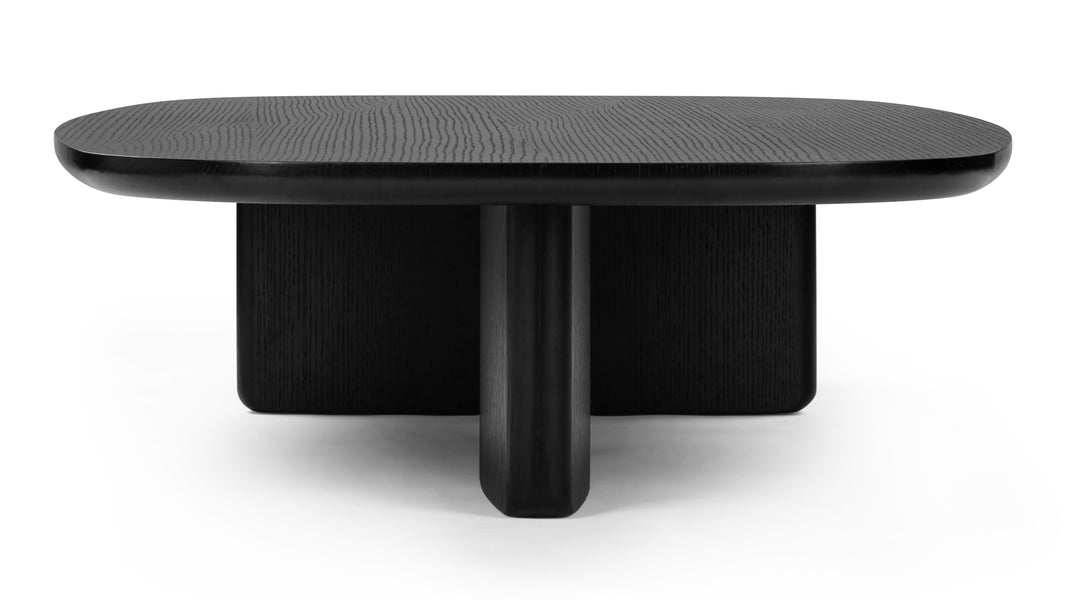JinJin - Jin Coffee Table, Black Ash