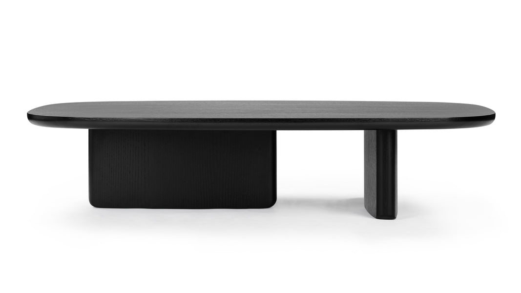 JinJin - Jin Coffee Table, Black Ash
