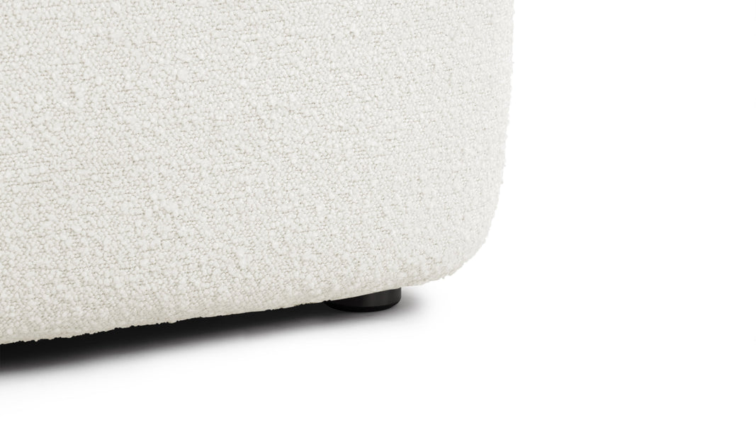 GigiGigi - Gigi Sofa Module, Armless, White Boucle