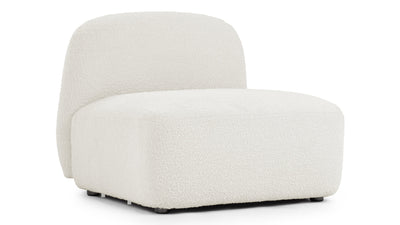 Gigi - Gigi - Gigi Sofa Module, Armless, White Boucle - Image 2
