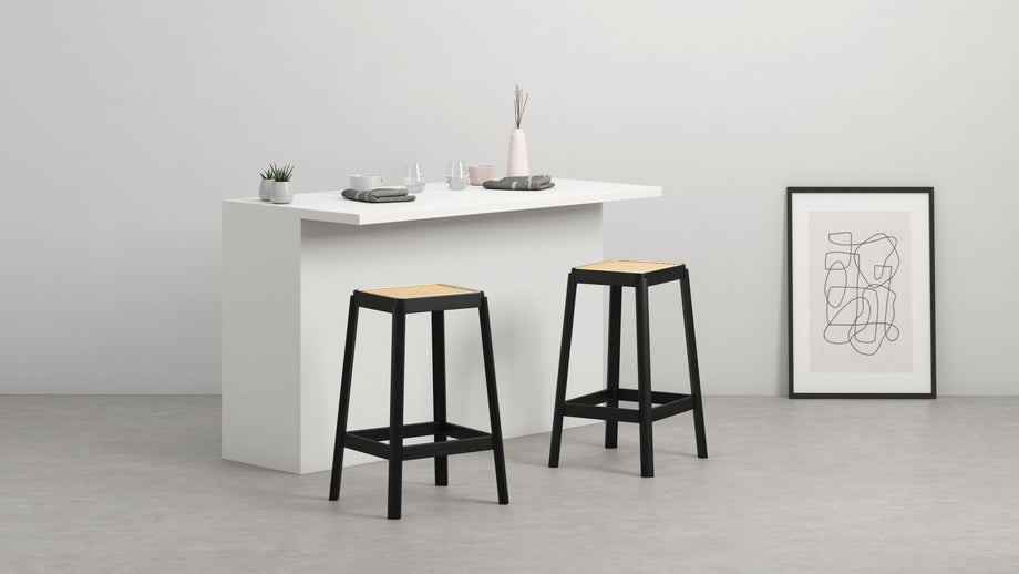 Jeanneret CounterhockerBlack