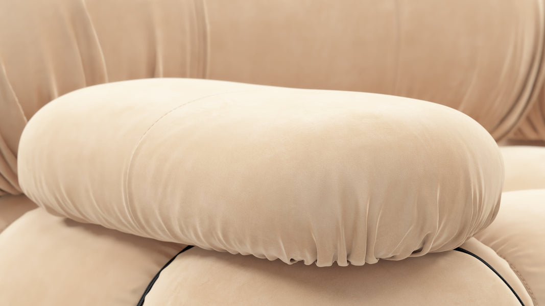 Bellini SoffaEcru Velvet