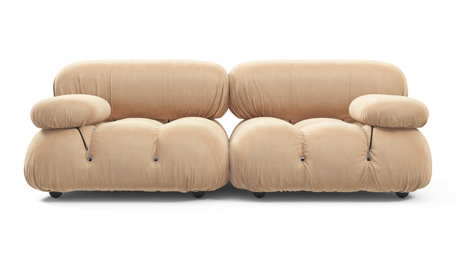 Bellini SofaEcru Velvet
