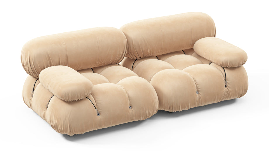 Bellini SofaEcru Velvet