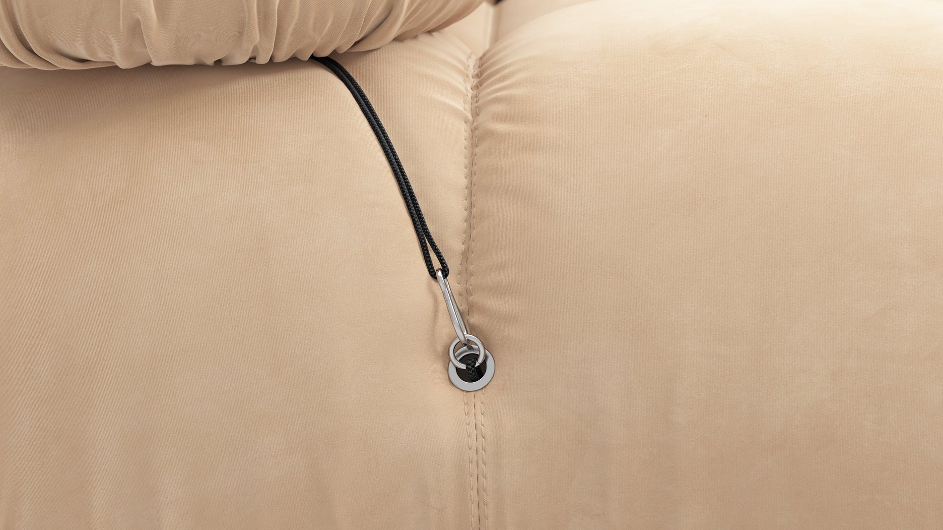 Bellini SofaEcru Velvet