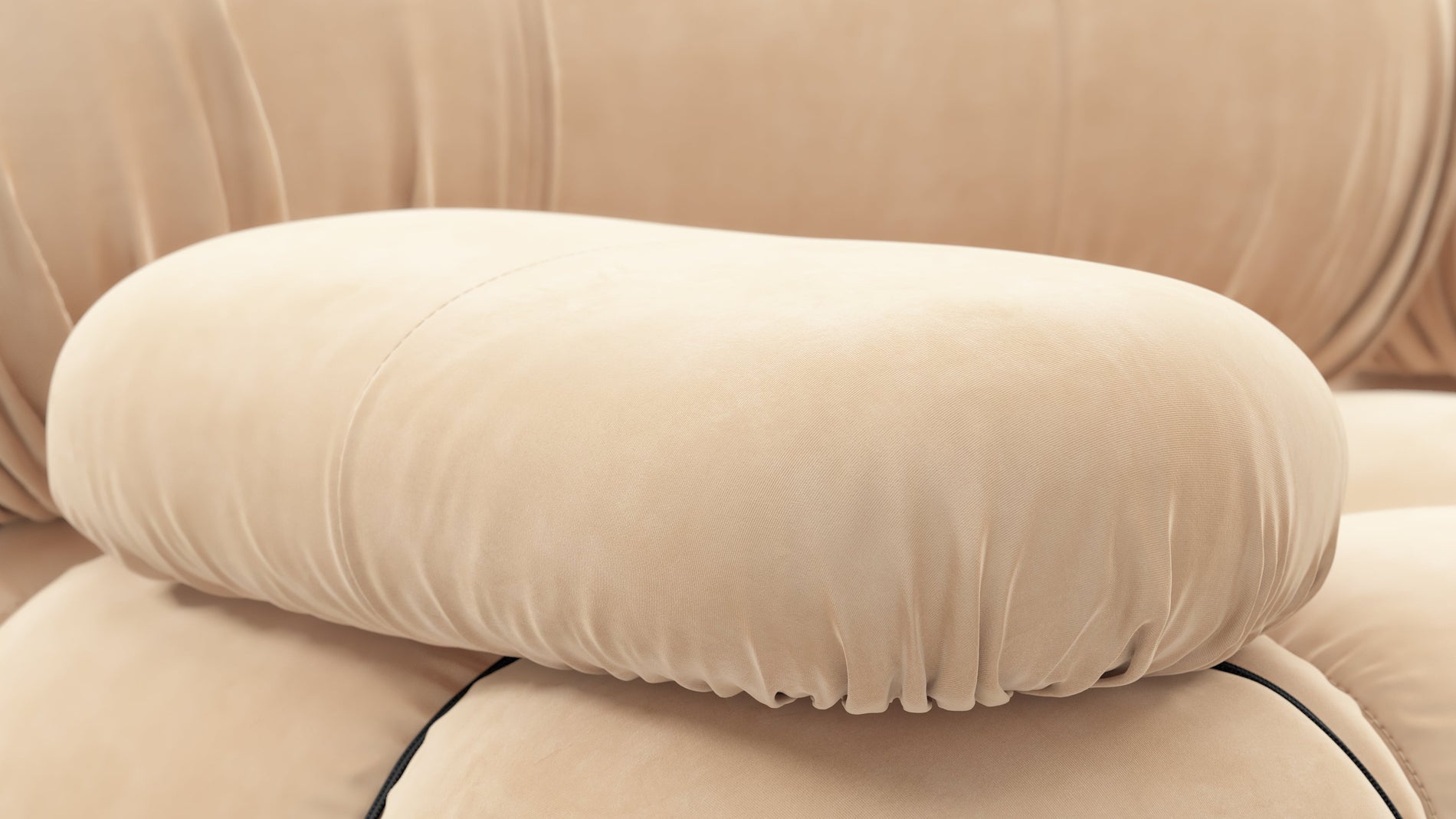 Bellini SofaEcru Velvet
