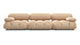 Bellini Sofa - Ecru Velvet - Image 1