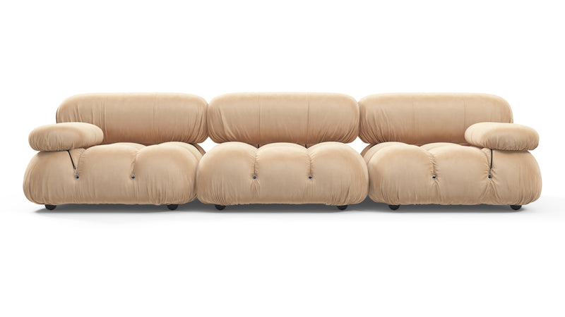Bellini SofaEcru Velvet