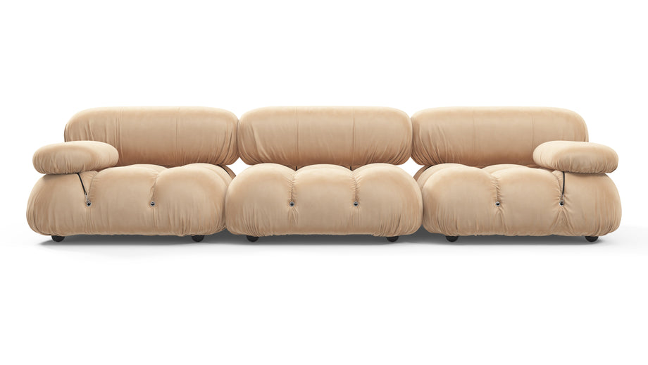 Bellini SofaEcru Velvet