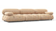 Bellini Sofa - Ecru Velvet - Image 2