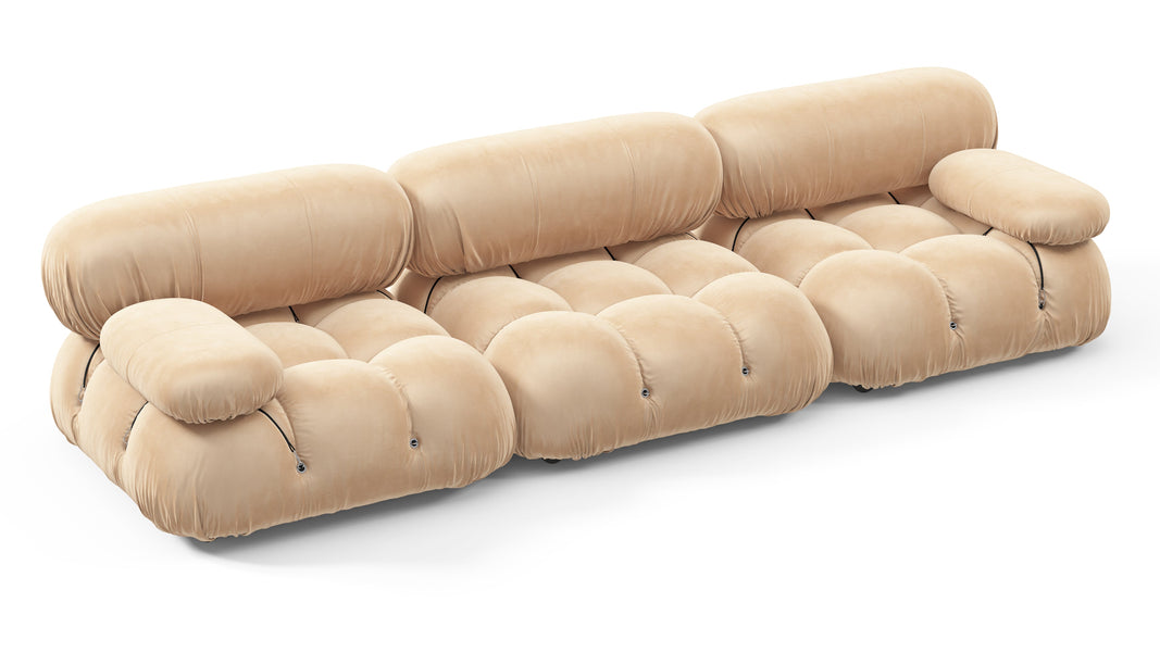 Bellini SofaEcru Velvet