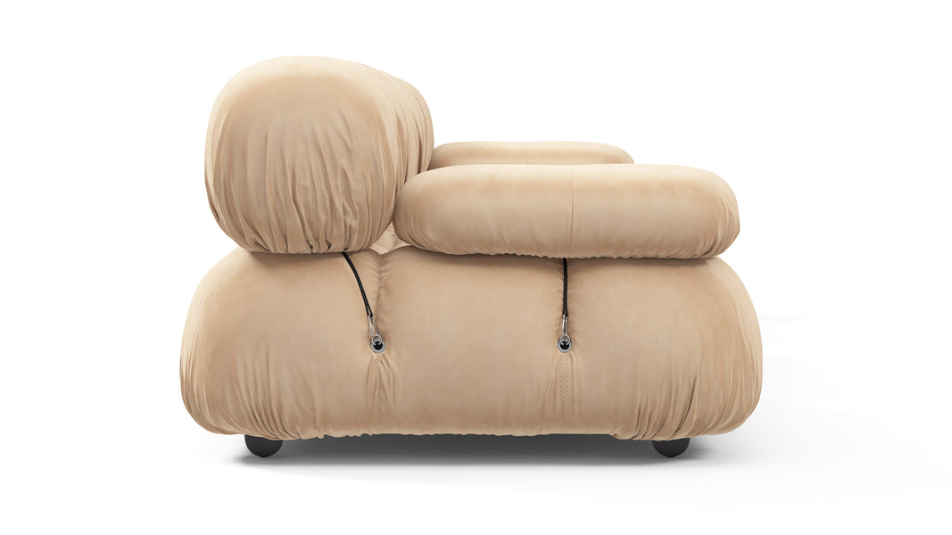 Bellini SofaEcru Velvet