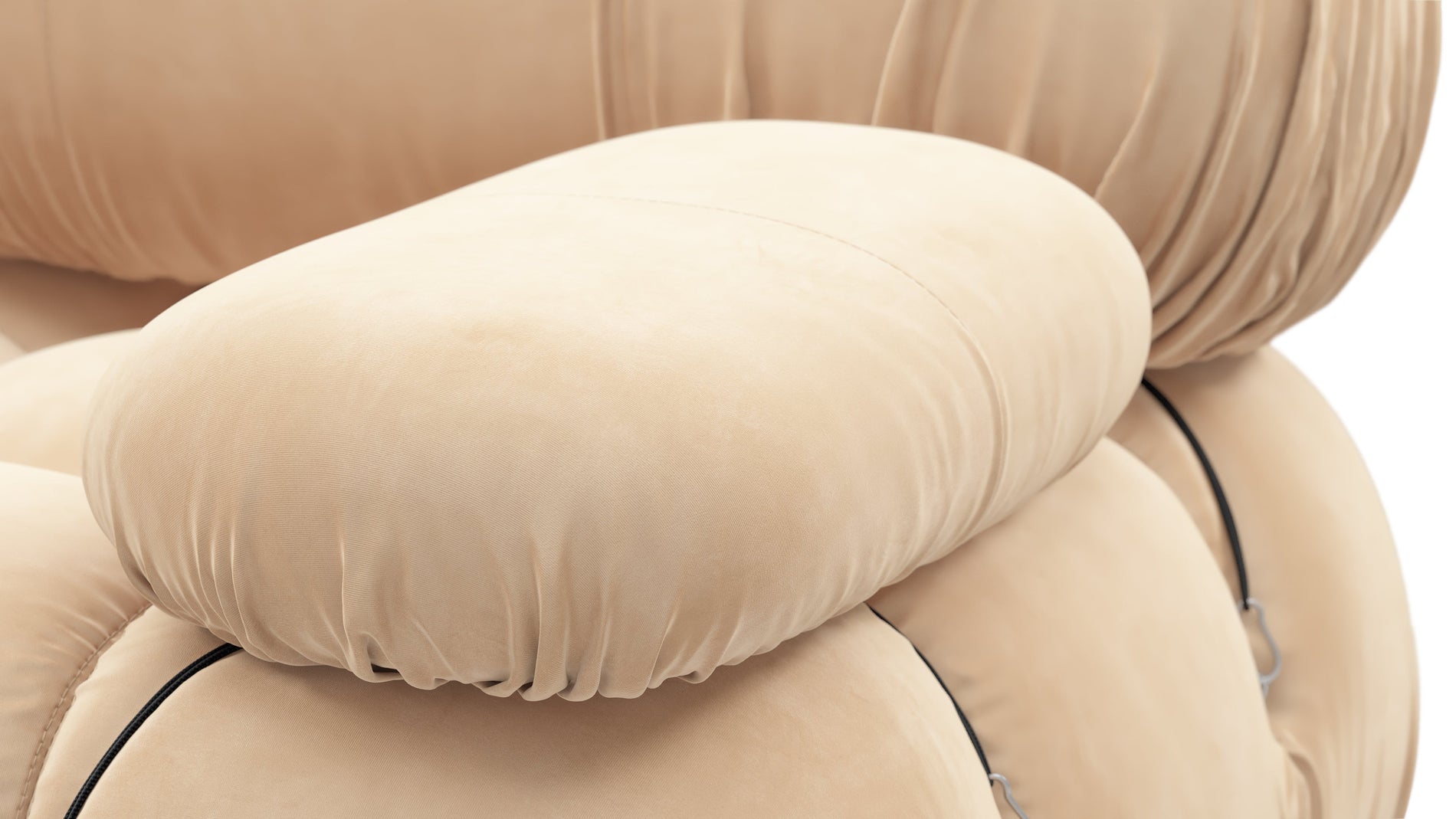 Bellini SofaEcru Velvet