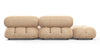 Bellini Sofa - Ecru Velvet - Image 5